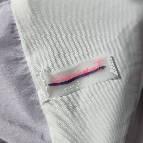 NEW Free People Movement Collection High Rise Active Shorts In Lilac Size Large - Picture 10 of 10
